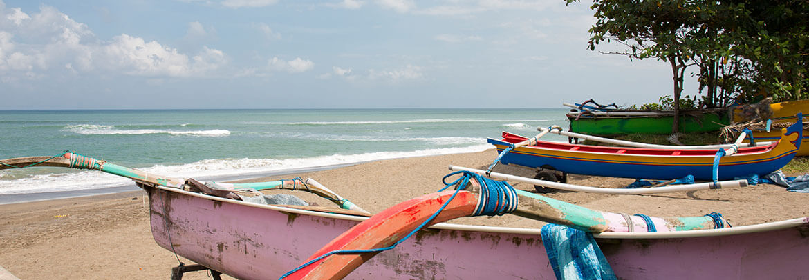 Villa Canggu - Local fishing boats